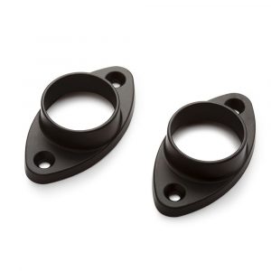 Oval Flange Black Gold Coast - Fencing Gold Coast